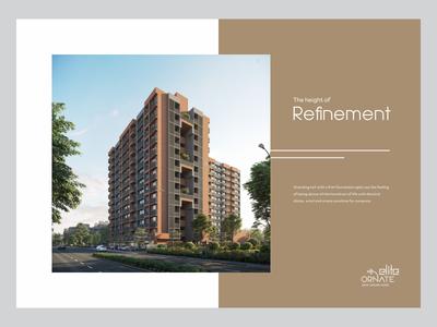 Image of 950 Sq.ft 2 BHK Apartment / Flat for sale in Elite Ornate, Tragad, Ahmedabad for Rs. 7100000