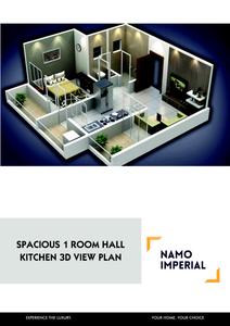 Image of 596 Sq.ft 1 BHK Apartment / Flat for sale in Namo Imperial, Lohegaon, Pune for Rs. 4000000