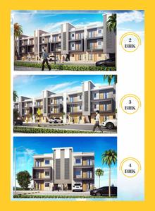 Image of 990 Sq.ft 2 BHK Apartment / Flat for sale in K And N Group Dream Homes Mohali, Sector 117, Mohali for Rs. 5550000