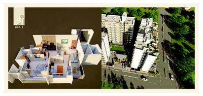 Image of 720 Sq.ft 2 BHK Apartment / Flat for sale in Shree Ghanshyam Residency, Sunpharma Road, Vadodara for Rs. 4000000