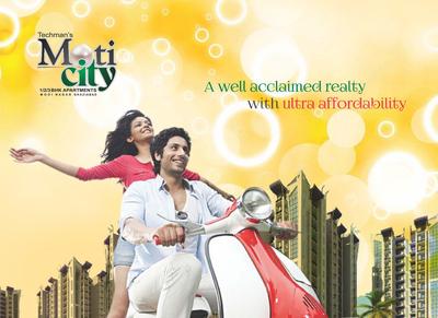 Image of 50000 Sq.ft Residential Plot / Land for sale in Techman Moti City Phase 1, Modinagar, Ghaziabad for Rs. 28000000