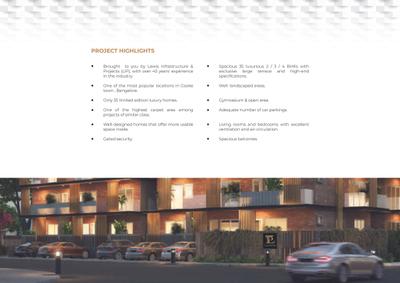 Image of 1900 Sq.ft 3 BHK Apartment / Flat for sale in Lewis El Roi, Cooke Town, Bengaluru for Rs. 28800000