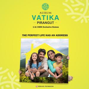 Image of 650 Sq.ft 1 BHK Apartment / Flat for sale in Aurum Vatika, Pirangut, Pune for Rs. 2699999