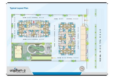 Image of 650 Sq.ft 1 BHK Apartment / Flat for sale in Signature Vrajdham 2, Ujala Circle, Ahmedabad for Rs. 2500000