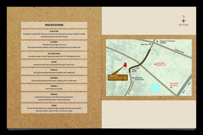 Image of 750 Sq.ft 2 BHK Apartment / Flat for sale in Samruddhi Residency, Soma Talav, Vadodara for Rs. 3000000