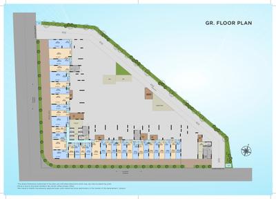 Image of 1100 Sq.ft 2 BHK Apartment / Flat for sale in Neelsidhi Centrio, Panvel, Navi Mumbai for Rs. 10300000