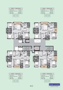 Image of 2175 Sq.ft 3 BHK Apartment / Flat for sale in Invicon Navah, Kanuru, Vijayawada for Rs. 16000000