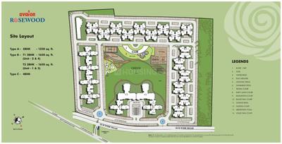 Image of 1249 Sq.ft 2 BHK Apartment / Flat for sale in Avalon Rosewood, Sector 16, Bhiwadi for Rs. 6250000