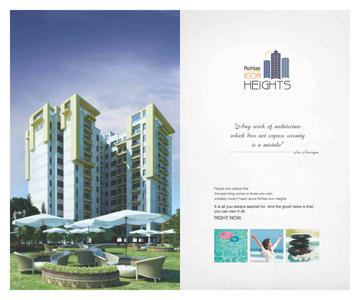 Image of 1650 Sq.ft 3 BHK Apartment / Flat for sale in Rohtas Icon Heights, Vrindavan Yojana, Lucknow for Rs. 9000000
