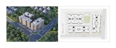 Image of 1000 Sq.ft 2 BHK Apartment / Flat for sale in Harekrushna Happy Highland, Manipur, Ahmedabad for Rs. 4800000