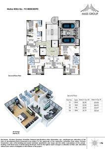 Image of 700 Sq.ft 2 BHK Apartment / Flat for sale in Mass Mondeal, Bandra West, Mumbai for Rs. 37200000