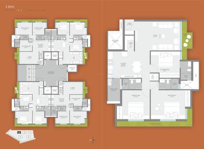 Image of 1135 Sq.ft 3 BHK Apartment / Flat for sale in Sanskar Sanidhya, Mavdi, Rajkot for Rs. 9800000