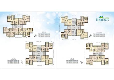 Image of 442 Sq.ft 1 BHK Apartment / Flat for sale in Mukta Residency Phase 2, Khidkali, Thane for Rs. 4800000