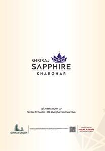 Image of 1050 Sq.ft 2 BHK Apartment / Flat for sale in Giriraj Sapphire, Kharghar, Navi Mumbai for Rs. 9900000