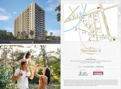 Image of 1800 Sq.ft 3 BHK Apartment / Flat for sale in Siya Nand Vatika 2, GIDC Naroda, Ahmedabad for Rs. 8000000