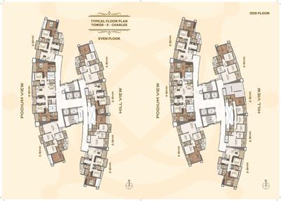 Paradise Sai World Empire Phase 5 Tower 7 De Louis Brochure 14