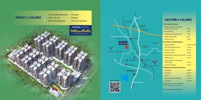 Image of 1536 Sq.ft 3 BHK Apartment / Flat for sale in Aparna Kanopy Yellow Bells, Gundlapochampalli, Hyderabad for Rs. 12000000
