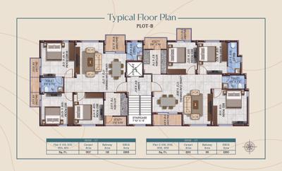 Image of 1190 Sq.ft 2 BHK Apartment / Flat for sale in Acrerise Aspire, Trisulia, Cuttack for Rs. 6500000