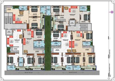 Image of 1050 Sq.ft 2 BHK Apartment / Flat for sale in SAP Bluerise, Sector 73, Noida for Rs. 4175000