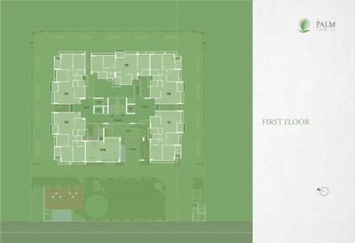 Image of 1200 Sq.ft 3 BHK Apartment / Flat for sale in Carve Homes The Palm, Sargasan, Gandhinagar for Rs. 12000000