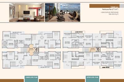 Image of 1650 Sq.ft 3 BHK Apartment / Flat for sale in Lilleria Apartments I And II, Sama Savli, Vadodara for Rs. 5700000