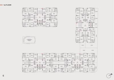 Image of 1890 Sq.ft 3 BHK Apartment / Flat for sale in Satyenza The Auralis, Ognaj, Ahmedabad for Rs. 7350000