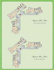 Image of 1300 Sq.ft 2 BHK Apartment / Flat for sale in Juhi Greens, Seawoods, Navi Mumbai for Rs. 25000000