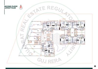 Image of 855 Sq.ft 2 BHK Apartment / Flat for sale in Swastik Gardenia, Jagatpur, Ahmedabad for Rs. 5493744