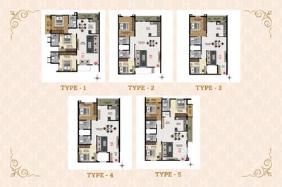 Image of 1081 Sq.ft 2 BHK Apartment / Flat for sale in Pacific Legacy, Bilekahalli, Bengaluru for Rs. 11000020