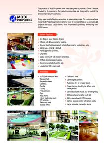 Image of 1659 Sq.ft 3 BHK Apartment / Flat for sale in Modi Gulmohar Residency, Uppal Kalan, Secunderabad for Rs. 10292000