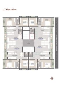 Image of 1060 Sq.ft 2 BHK Apartment / Flat for sale in Pinnacle Elanza, Indira Nagar, Nashik for Rs. 4750000