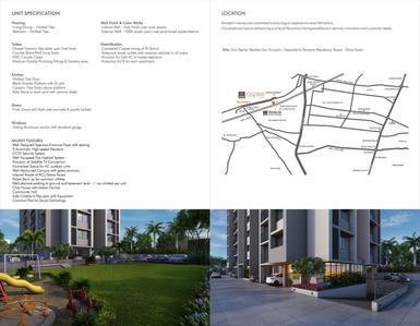 Image of 800 Sq.ft 2.5 BHK Apartment / Flat for sale in Sun Aspire, Bopal, Ahmedabad for Rs. 7500000