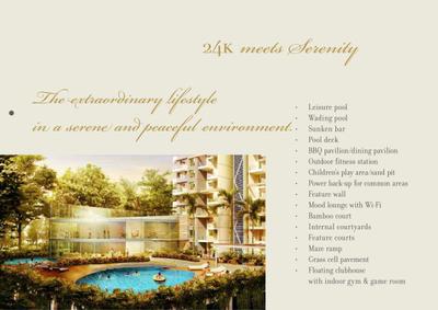 Image of 2267 Sq.ft 4 BHK Apartment / Flat for sale in Kolte Patil 24k Sereno Building F, Baner, Pune for Rs. 36960000