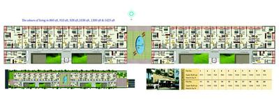 Image of 910 Sq.ft 2 BHK Apartment / Flat for sale in Manya Hi Living, Electronic City, Bengaluru for Rs. 7500000
