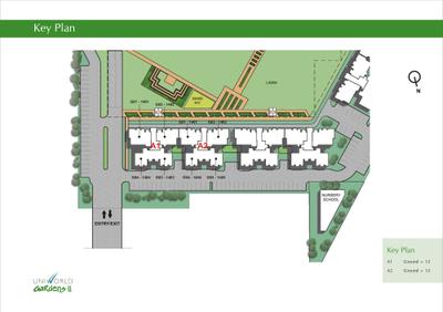 Image of 1275 Sq.ft 3 BHK Apartment / Flat for sale in Unitech Uniworld Gardens 2, Sector 47, Gurgaon for Rs. 20000000