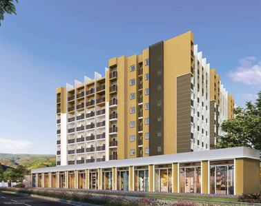 Image of 750 Sq.ft 2 BHK Apartment / Flat for sale in VBHC Springwater, Palghar, Mumbai for Rs. 2800000