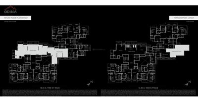 Image of 835 Sq.ft 1 BHK Apartment / Flat for sale in Rajyog Odina, Chembur, Mumbai for Rs. 18500000