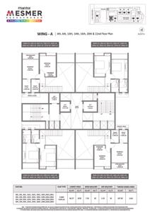 Image of 1325 Sq.ft 3 BHK Apartment / Flat for sale in Mantra Mesmer Phase 2, Mundhwa, Pune for Rs. 12200000
