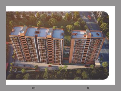 Image of 1071 Sq.ft 3 BHK Apartment / Flat for sale in The Atlantis 2, Zundal, Ahmedabad for Rs. 6763770