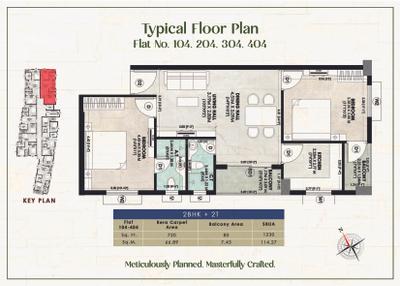 Image of 1742 Sq.ft Residential Plot / Land for sale in Acrerise Avenue, Chandini Chowk, Cuttack for Rs. 3500000