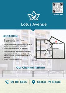 Image of 1400 Sq.ft 3 BHK Apartment / Flat for sale in Nehra Lotus Avenue, Sector 73, Noida for Rs. 5006666