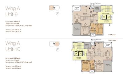 Image of 2717 Sq.ft 4 BHK Apartment / Flat for sale in Almal The Terraces Phase 2, Balewadi, Pune for Rs. 46500000