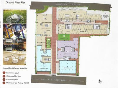 Image of 1451 Sq.ft 3 BHK Apartment / Flat for sale in JDM Galaxy, Belghoria, Kolkata for Rs. 8000000
