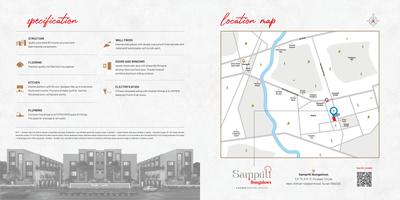 Image of 1665 Sq.ft 4 BHK Duplex for sale in Sampriti Bungalows, New Althan, Surat for Rs. 10100000