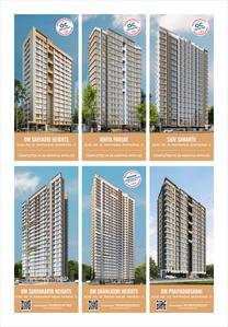 Image of 750 Sq.ft 2 BHK Apartment / Flat for sale in D D Om Makarand Heights, Ghatkopar East, Mumbai for Rs. 16500000