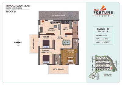 Teja Fortune Heights Brochure 107
