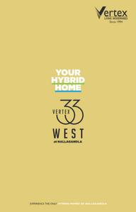 Image of 1930 Sq.ft 3 BHK Apartment / Flat for sale in Vertex 33 West, Nallagandla, Hyderabad for Rs. 16403070