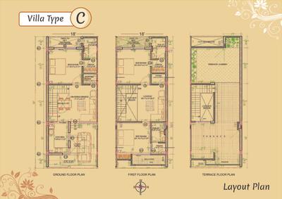 Image of 1800 Sq.ft 3 BHK Villa for sale in Chopra Sukhija Vihar A, Vaishali Nagar, Jaipur for Rs. 11000000