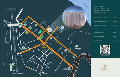 Image of 850 Sq.ft 2 BHK Apartment / Flat for sale in Chheda Avighna, Mira Road East, Mira Bhayandar for Rs. 11000000