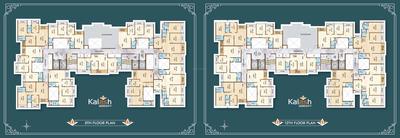Image of 1180 Sq.ft 2 BHK Apartment / Flat for sale in Satpanth Kalash Serenity, Pushpak Nagar, Navi Mumbai for Rs. 7500000